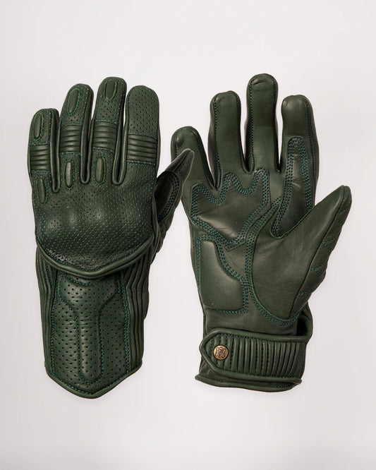 Women's Silk Lined Predator Gloves - Racing Green