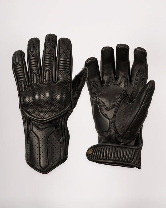 Women's Silk Lined Predator Gloves - Black
